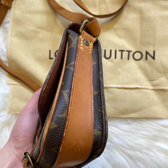 Authentic vintage Louis Vuitton monogram Cartouchiere  crossbody PM - Picture 5 of 10